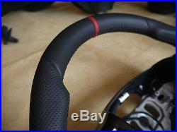 11-15 Chrysler 300 300c SRT8 style HEMI Flat bottom thick muscle steering wheel