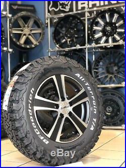 16 Alloy Wheels Fiat Ducato 5/118 5x118 Bfg All Terrain Tyres Matt Black
