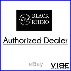 17 BLACK RHINO SIDEWINDER MATTE BLACK WHEELS RIMS 17x9.0 5x114.3 -12et