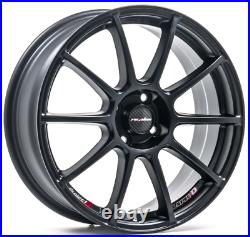 17 Lenso Spec B Alloy Wheels 4x108 Matt Black fits Ford Fiesta inc ST Ecoboost