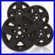 17 Matte Black Wheel Skins (Set of 4) for 2007-2017 Jeep Wrangler