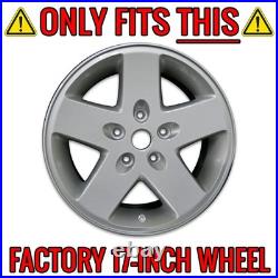 17 Matte Black Wheel Skins (Set of 4) for 2007-2017 Jeep Wrangler