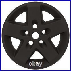 17 Matte Black Wheel Skins for 2007-2017 Jeep Wrangler