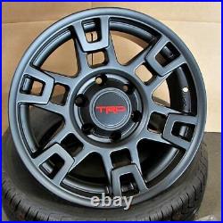17 Matte Black Wheels Toyota Tacoma, 4Runner, FJ Cruiser SEMA PRO (set of 4)