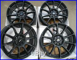 17 Matte Neo Alloy Wheels Fits 4x100 Bmw Mini R50 R52 R55 R56 R57 R58 R59