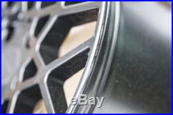 17x8 Avid. 1 AV36 5x114.3 +35 Matte Black Wheels Fits Civic Rsx Accord (Used)
