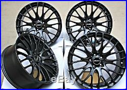 18 Alloy Wheels 5x112 18 Inch Alloys Cruize 170 MB Full Matt Black Concave