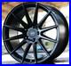 18 Black 02 Alloy Wheels Fits Mercedes C E M S Class SL SLC SLK 5x112 Wr