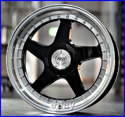 18 Black 04 Alloy Wheels Fits Ford Mondeo Puma S Max Transit Connect 5x108