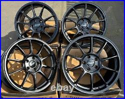 18 Black GTS Alloy Wheels Fit Suzuki Across Grand Vitara SX4 Swift Sport 5x114