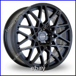 18 Black LG2 Alloy Wheels Fit Vauxhall Adam Astra Astravan Calibra Corsa 5x110