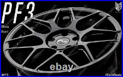 18 Black PF3 Alloy Wheels Fits Mitsubishi 3000gt Asx Outlander Lancer 5x114