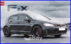 18 Black PF3 Alloy Wheels Fits Mitsubishi 3000gt Asx Outlander Lancer 5x114