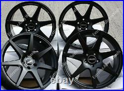 18 Black Z1 Alloy Wheels Fits Ford Grand C Max Edge Focus Kuga Mondeo 5x108