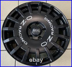 18 Genuine Oz Rally Van Alloy Wheels Satin Blk Volkswagen T5 & T6