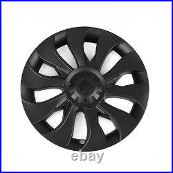 18 Hubcap Wheel Rim Cover Matte Black For Tesla Model 3 2017-22 Whirlwind Style