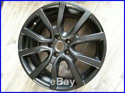 18 Inch Alloy Wheels Matt Satin Black Alloys Vw Golf Scirocco Caddy Audi A3 Q3