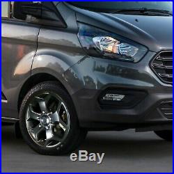 18 Matt Black Alloy Wheels Tyres Ford Transit Custom 2015 5x160 ST 2554518 103