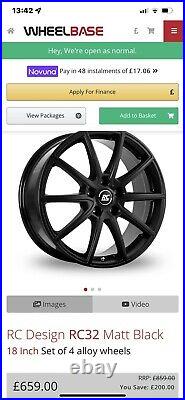 18 alloy wheels Matt Black T5 New Tyres Transporter