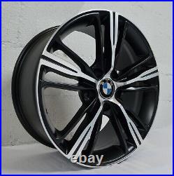 18 inch Matte Black Rims fits BMW 328i 2007 2016 set(4 wheels)