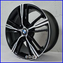 18 inch Matte Black Rims fits BMW 328i 2007 2016 set(4 wheels)