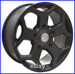 18matt black Ford Transit Alloy Wheels Commercial Van MK6 /MK7/MK8-st & tyres