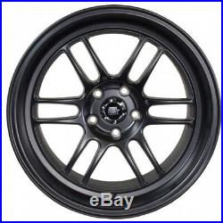 18x8.5 MST Suzuka 5x114.3 +35 Matte Black Wheels (Set of 4)