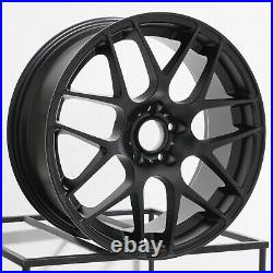 18x8.5 Rep P40 Concave Style 5x114.3 35 Matte Black Wheels Rims Set(4)