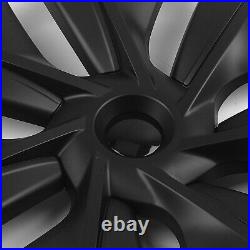 19Inch Wheel Cover Hubcaps Cap LR-09773 For Tesla Model Y 2020-2023 Matte Black