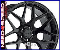 19 20 MRR FS01 Flow Forged Matte Black 19x10 20x12 Wheels For C7 Corvette Z06