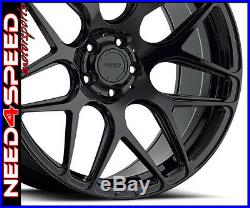 19 20 MRR FS01 Flow Forged Matte Black 19x10 20x12 Wheels For C7 Corvette Z06