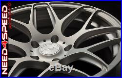 19 20 MRR FS01 Flow Forged Matte Black 19x10 20x12 Wheels For C7 Corvette Z06