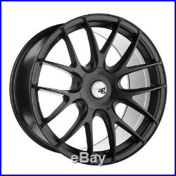 19 AVANT GARDE M410 MATTE BLACK CONCAVE WHEELS RIMS FITS BMW F32 428i 435i