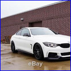 19 AVANT GARDE M410 MATTE BLACK CONCAVE WHEELS RIMS FITS BMW F32 428i 435i