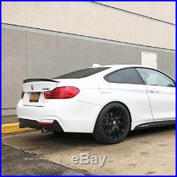 19 AVANT GARDE M410 MATTE BLACK CONCAVE WHEELS RIMS FITS BMW F32 428i 435i