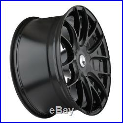 19 AVANT GARDE M410 MATTE BLACK CONCAVE WHEELS RIMS FITS BMW F32 428i 435i