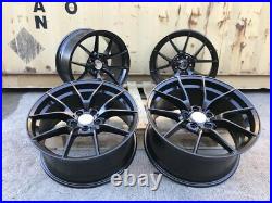 19 Alloy Wheels Bmw 4 5 6 3 Series Alloys M Performance Sport Black F30 763m
