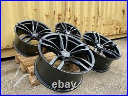 19 Aluwerks Gts Alloy Wheels Black Fits Bmw 1series 2 Series 3 Series 4 Series