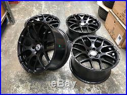 19 Black Alloy Wheels Fits Transporter T5 5x120 Load Rated Concaved