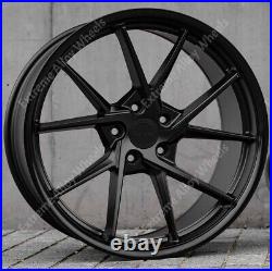 19 Black RF1 Alloy Wheels Fits Vw Arteon Beetle Bora Caddy Cc Eos Golf 5x112