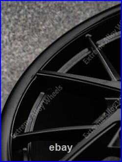 19 Black RF1 Alloy Wheels Fits Vw Arteon Beetle Bora Caddy Cc Eos Golf 5x112