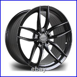 19 Black Rv195 Alloy Wheels Fit Vw T5 T6 T28 T30 T32 Amarok Touareg 2.5