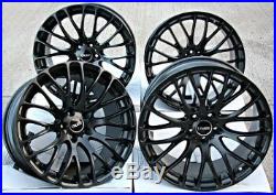 19 Cruize 170 Alloy Wheels Matt Black Cross Spoke Concave 5x114 19 Inch Alloys