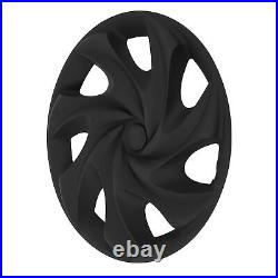 19 Inch Hubcap Fit 2020-2023 Model Y Wheel Covers 4pcs Matte Black