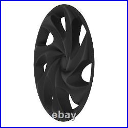 19 Inch Hubcap Fit 2020-2023 Model Y Wheel Covers 4pcs Matte Black