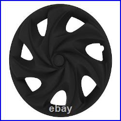 19 Inch Hubcap Fit 2020-2023 Model Y Wheel Covers 4pcs Matte Black