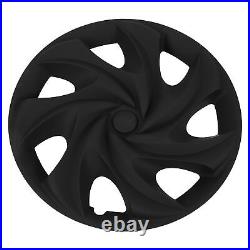 19 Inch Hubcap Fit 2020-2023 Model Y Wheel Covers 4pcs Matte Black