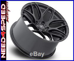 19 MRR GF9 Matte Black 19x8.5 Concave Wheels For Audi B8 A4 S4