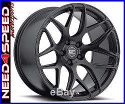 19 MRR GF9 Matte Black 19x8.5 Concave Wheels For Audi B8 A4 S4