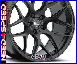 19 MRR GF9 Matte Black 19x8.5 Concave Wheels For Audi B8 A4 S4